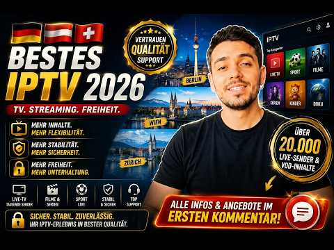 IPTV Code kaufen — 55.000 Sender, WM 2026 & 8K Qualität